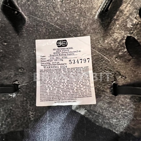 Ovation Horse Riding Helmet - Picture 6 of 6